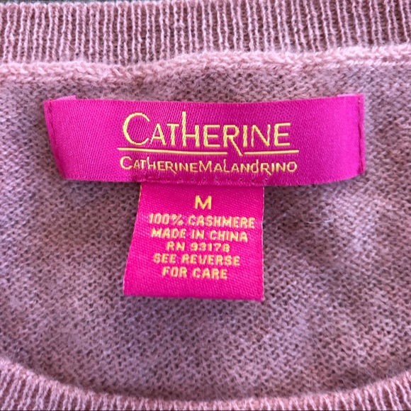 Catherine Malandrino soft cashmere winter sweater M - Picture 7 of 9